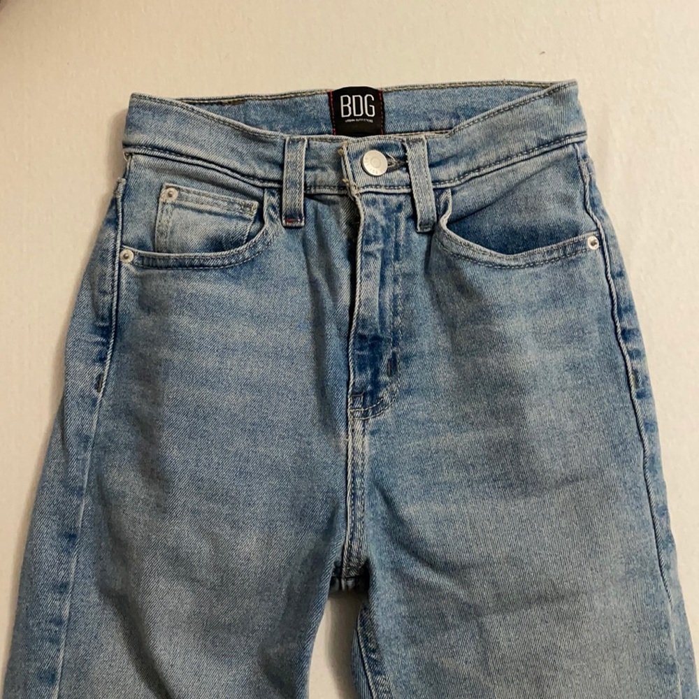 Urban Outfitters BDG girlfriend high rise cropped jeans